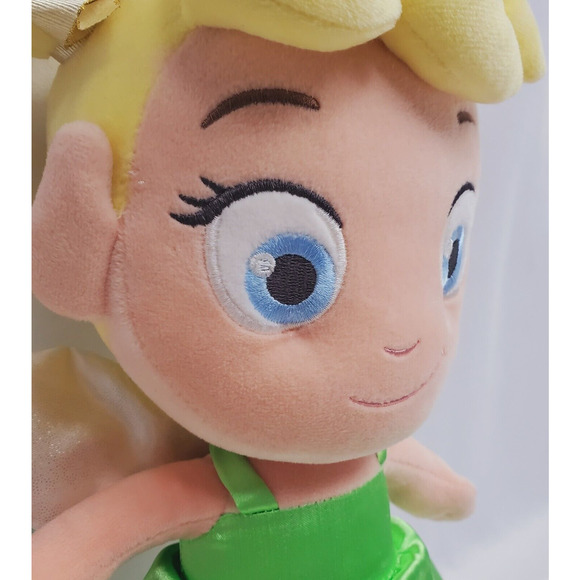 Disney Store Tinkerbell Baby Plush Doll 14" Embroidered Eyes Fairy Stuffed Toy - Picture 5 of 6